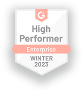 G2 - High Performer Enterprise Winter 2023